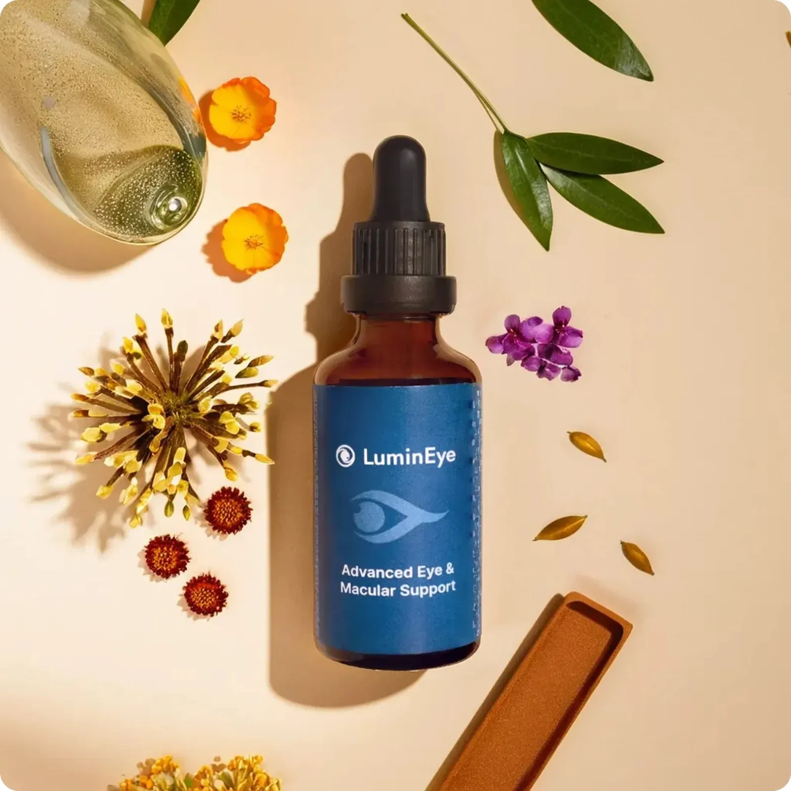 LuminEye™ advanced liquid eye wellness formula for clear vision and eye comfort