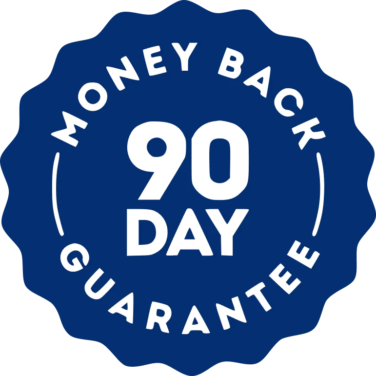 LuminEye™ 90-Day money back guarantee for risk-free trial